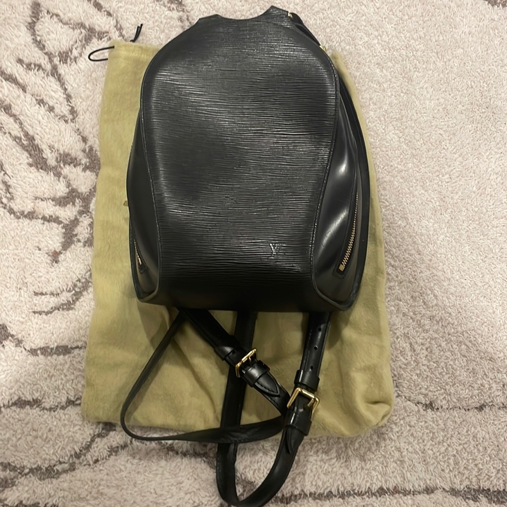 Louis Vuitton Mabillon epi leatherbackpack